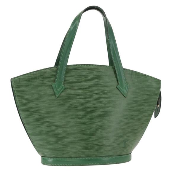 LOUIS VUITTON Epi Saint Jacques Hand Bag Green M52274 LV...